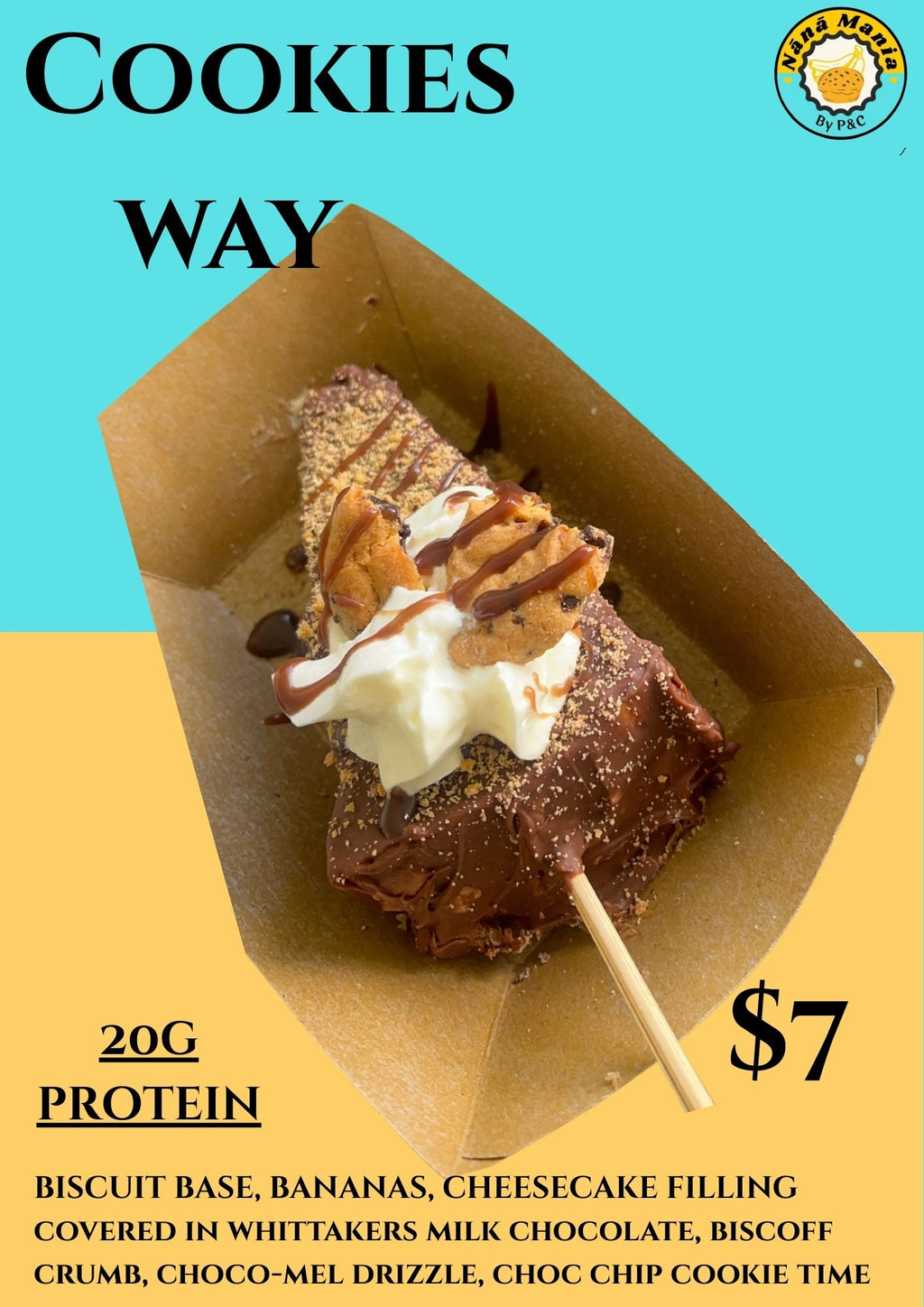 Create your own 20g Protein Cheesecake Stick