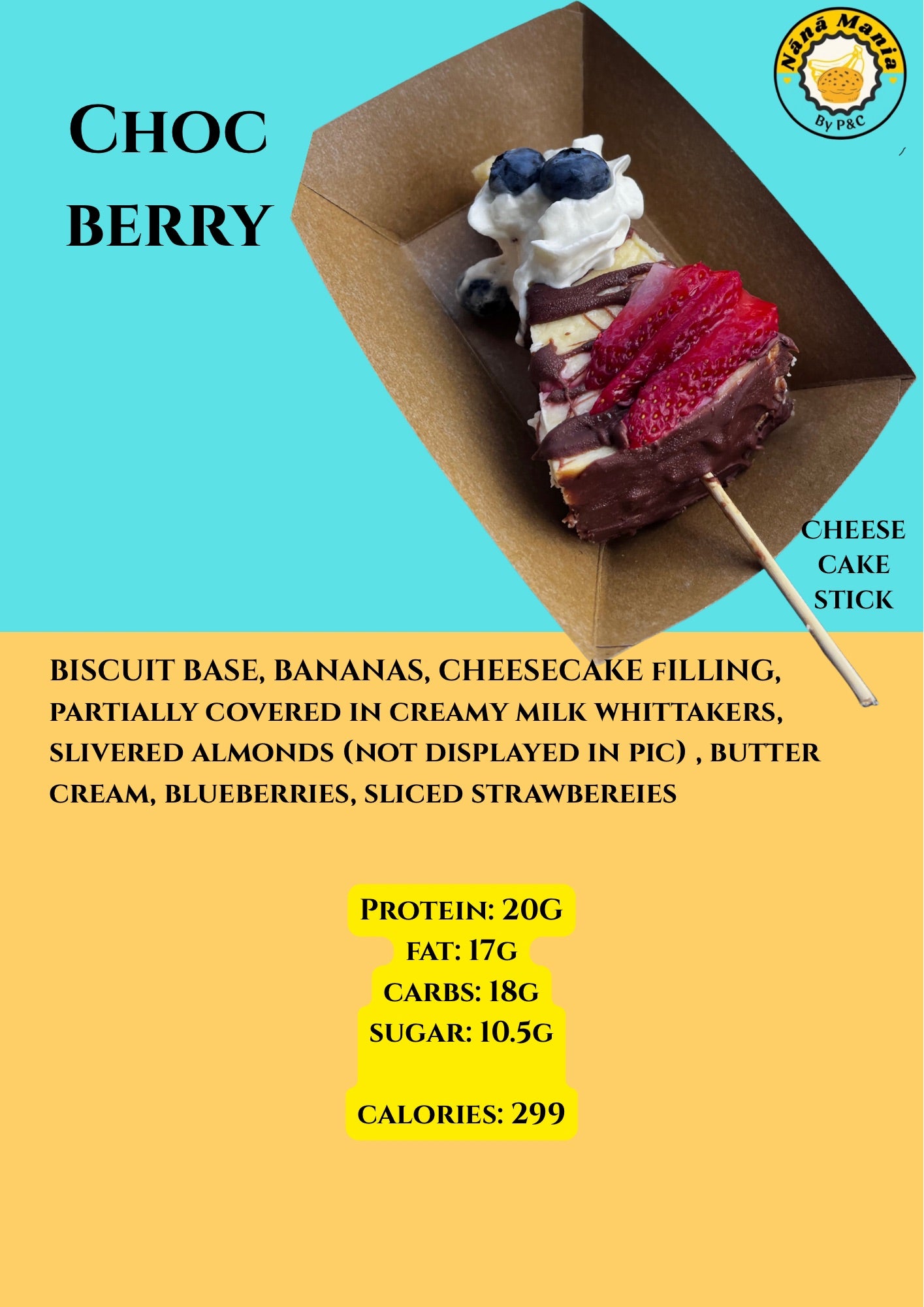 Choc Berry Cheesecake