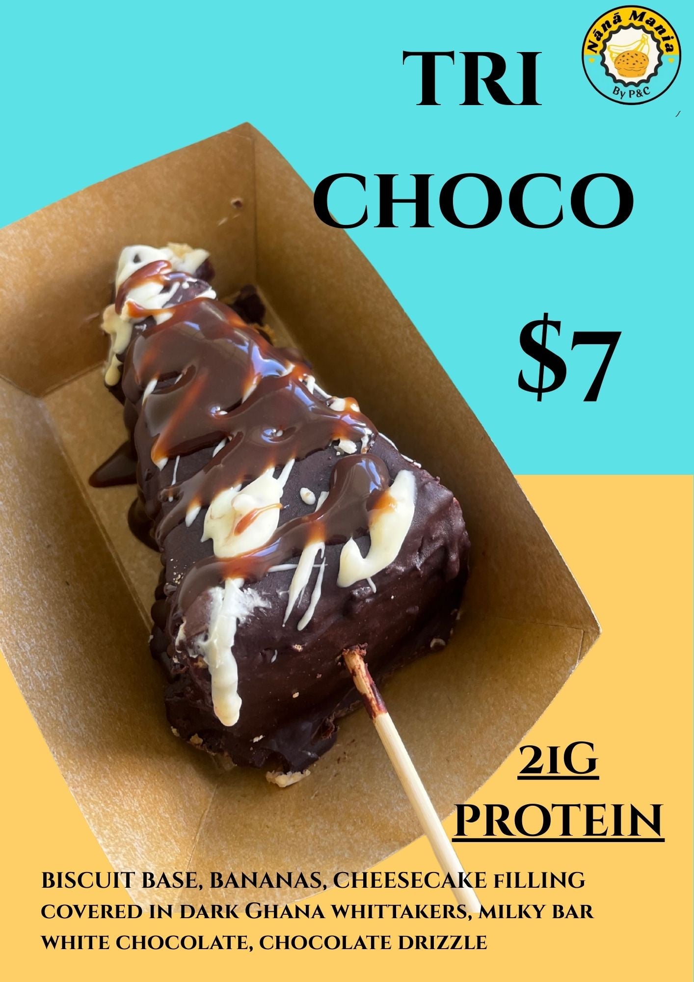 Create your own 20g Protein Cheesecake Stick