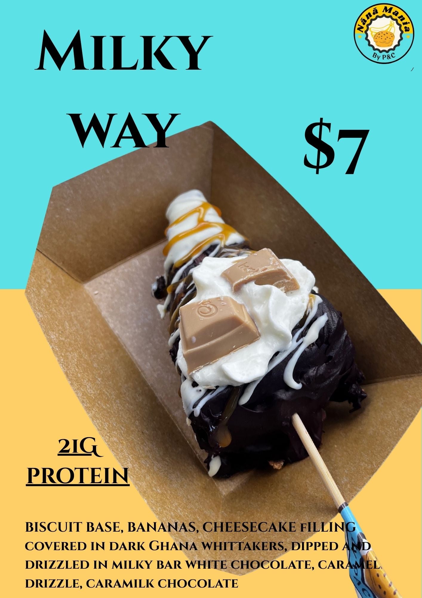 Create your own 20g Protein Cheesecake Stick